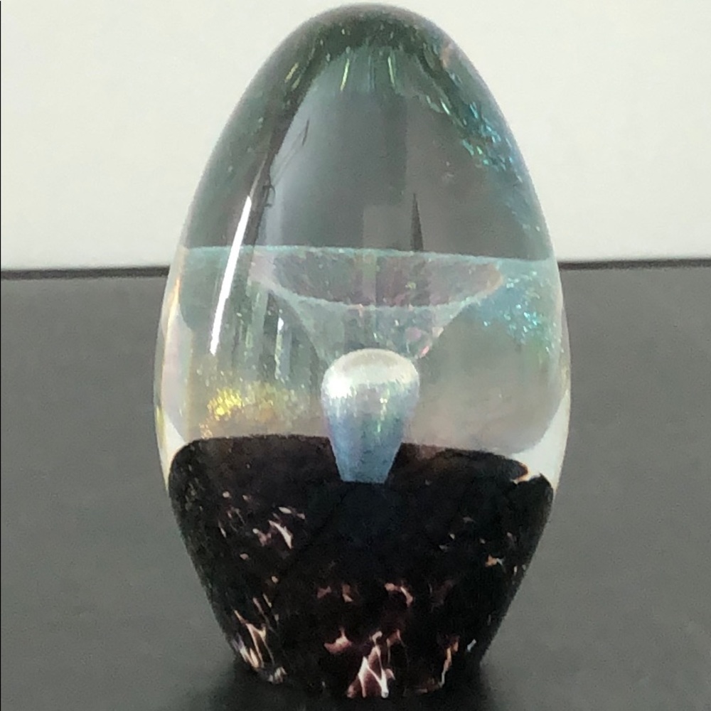 ❌SOLD❌EICKHOLT ART GLASS COLLECTOR EGG PAPERWEIGHT - Picture 13 of 16
